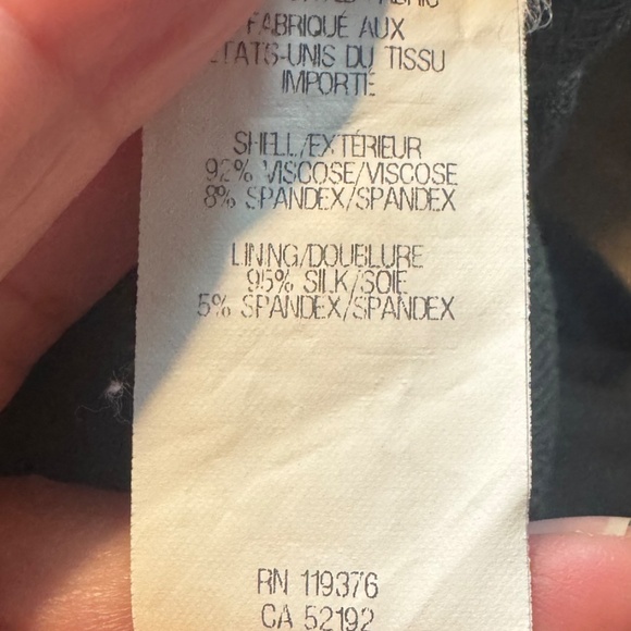 Helmut Lang Dress Size Medium in Olive Green/Grey - Picture 3 of 3